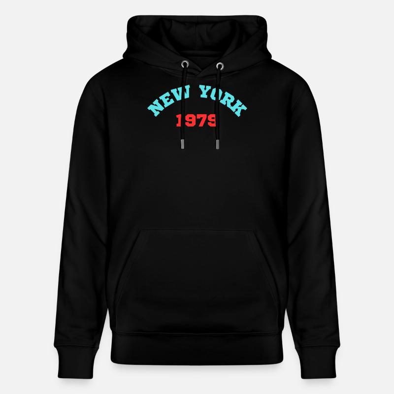 New York 1979 - Sweat à capuche bio CRUISER Stanley/Stella Unisexe - noir