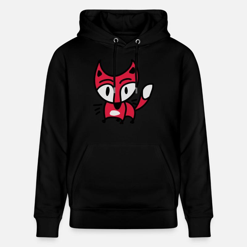 Little Fox 3 - Sweat à capuche bio CRUISER Stanley/Stella Unisexe - noir