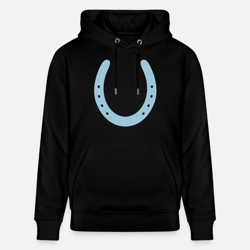 Fer à cheval - Sweat à capuche bio CRUISER Stanley/Stella Unisexe - noir