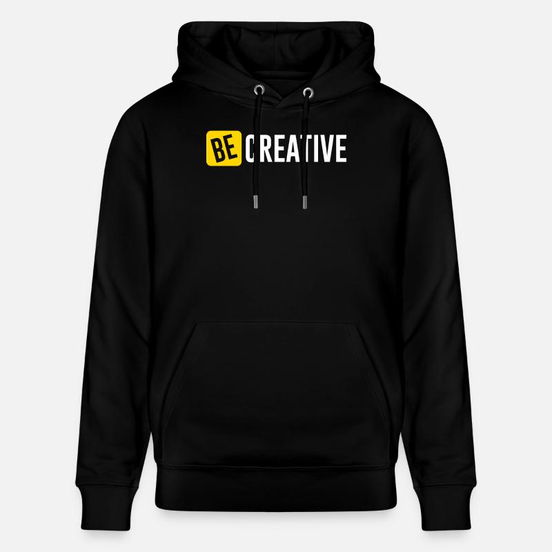 Be Creative Inspiration Design - Sweat à capuche bio CRUISER Stanley/Stella Unisexe - noir