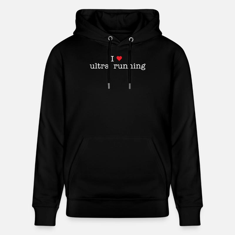 J’adore Ultra Running - Sweat à capuche bio CRUISER Stanley/Stella Unisexe - noir