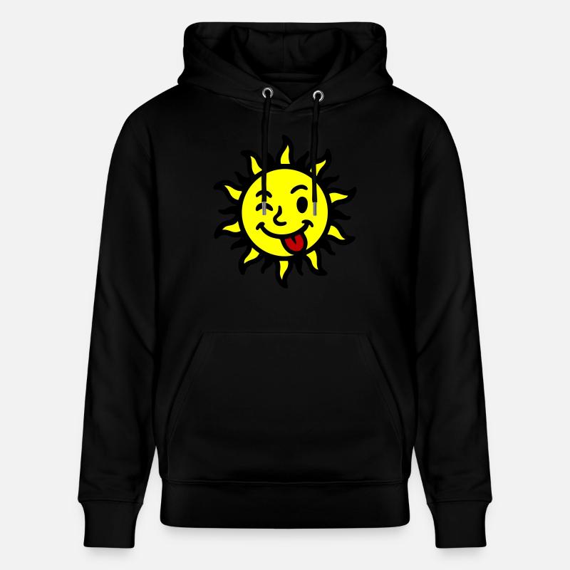 Bande dessinée Sun Été - Sweat à capuche bio CRUISER Stanley/Stella Unisexe - noir