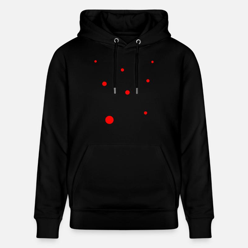 points - Sweat à capuche bio CRUISER Stanley/Stella Unisexe - noir