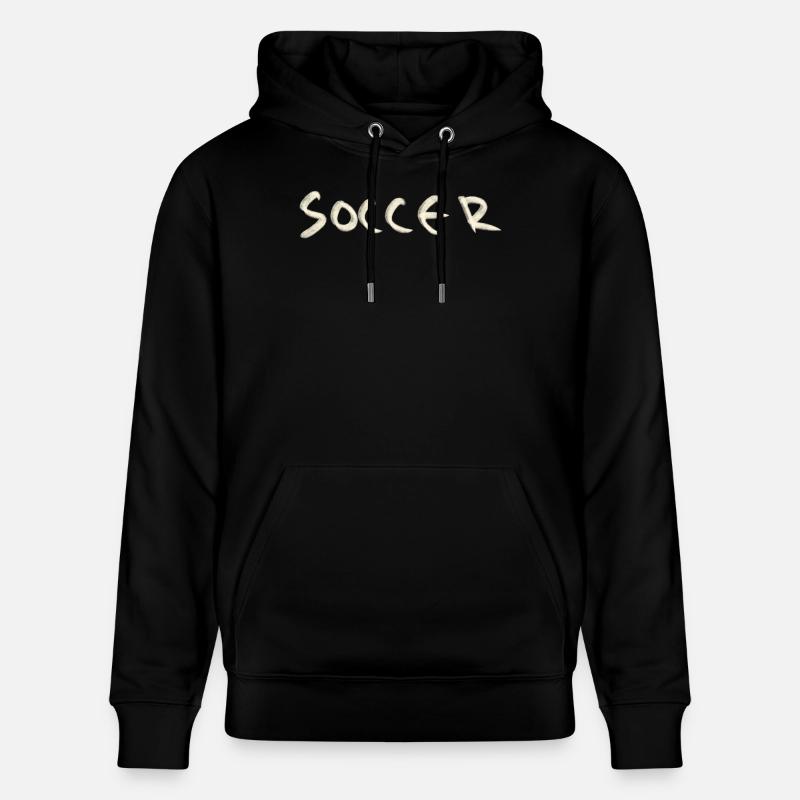 Soccer - Stanley/Stella Unisex Bio-Hoodie CRUISER  - Schwarz