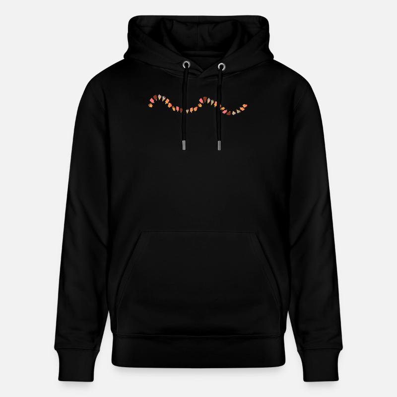 Glace - Sweat à capuche bio CRUISER Stanley/Stella Unisexe - noir