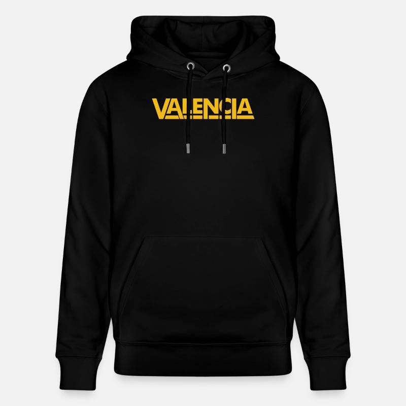 Valence Espagne Jaune - Sweat à capuche bio CRUISER Stanley/Stella Unisexe - noir