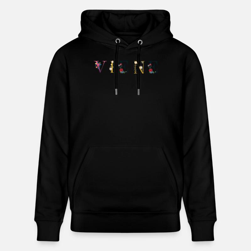 Viene - Sweat à capuche bio CRUISER Stanley/Stella Unisexe - noir