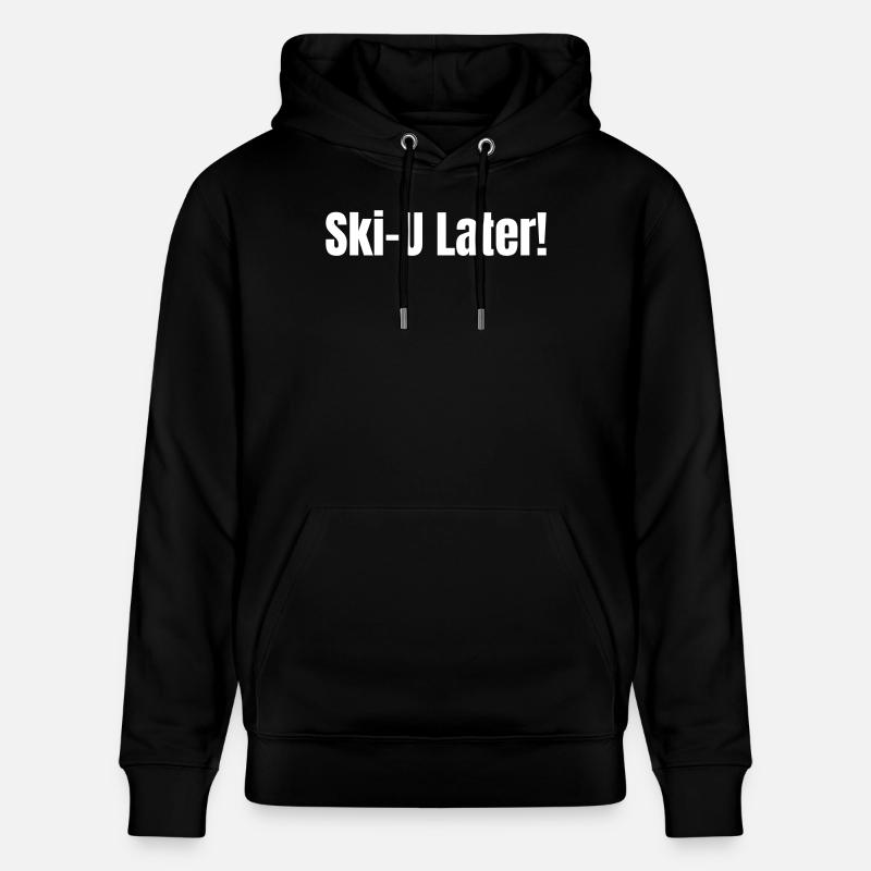 Ski U Plus Tard - Sweat à capuche bio CRUISER Stanley/Stella Unisexe - noir