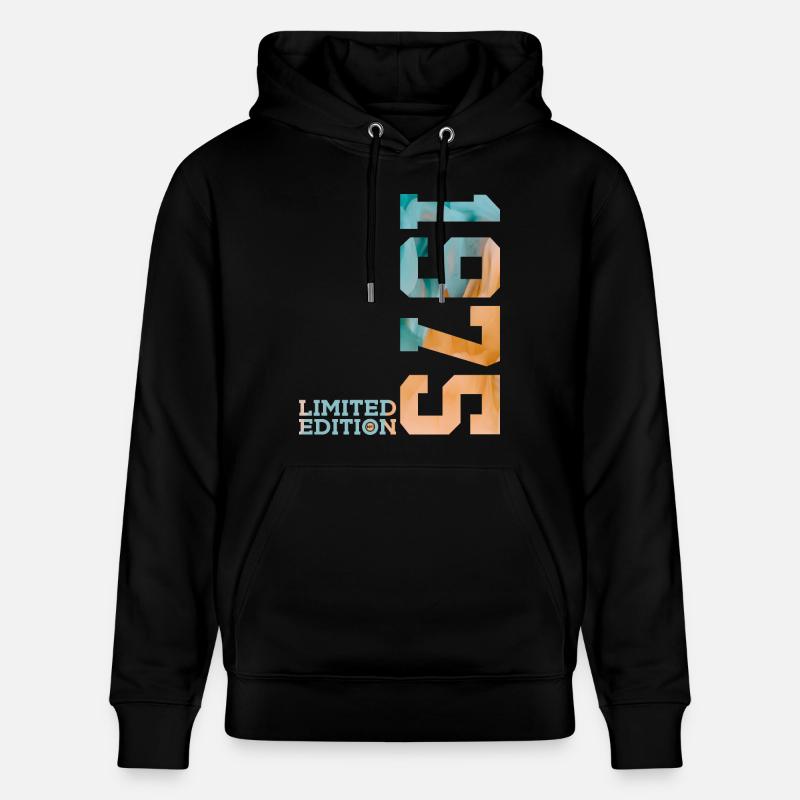 51E ANNIVERSAIRE ÉDITION LIMITÉE 1975 - Sweat à capuche bio CRUISER Stanley/Stella Unisexe - noir