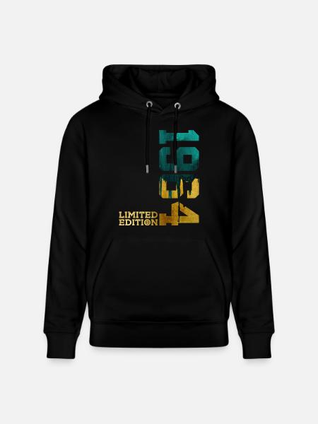 62ND BIRTHDAY LIMITED EDITION 1964 - Stanley/Stella CRUISER Unisex Organic Hoodie - black
