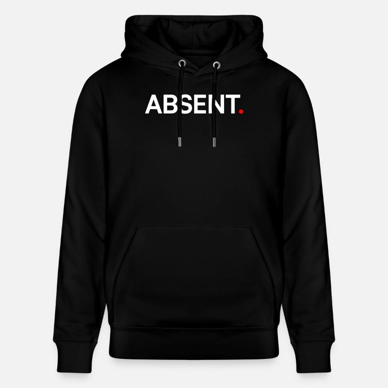 ABSENT. Design Minimal Expression Moderne - Sweat à capuche bio CRUISER Stanley/Stella Unisexe - noir