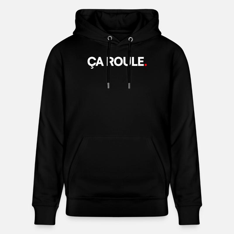 Ça roule - Sweat à capuche bio CRUISER Stanley/Stella Unisexe - noir