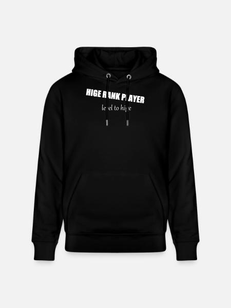 Gamer Rangaufstieg Motiv - Stanley/Stella Unisex Bio-Hoodie CRUISER - Schwarz