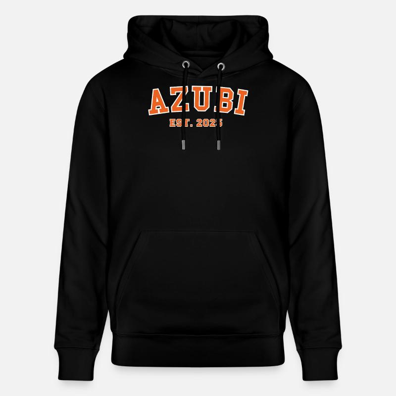 Azubi Beruf seit 2025 - Stanley/Stella Unisex Bio-Hoodie CRUISER  - Schwarz
