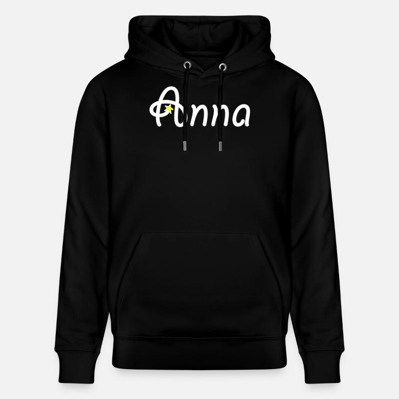 Anna - Stanley/Stella Unisex Bio-Hoodie CRUISER  - Schwarz
