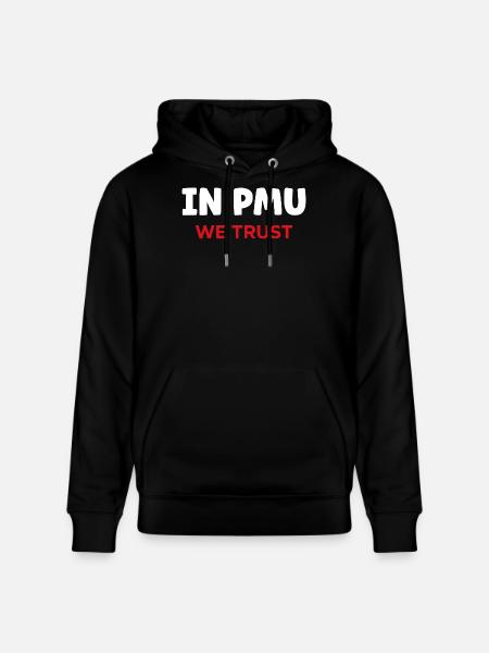 Pmu - Stanley/Stella CRUISER Unisex Organic Hoodie - black