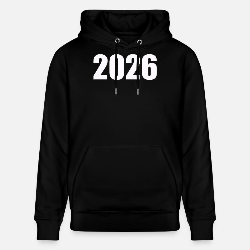 2026 - Stanley/Stella Unisex Bio-Hoodie CRUISER  - Schwarz