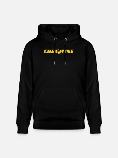 Kreatin CREATINE Bodybuilding Workout Design - Stanley/Stella CRUISER økologisk unisex-hoodie - sort