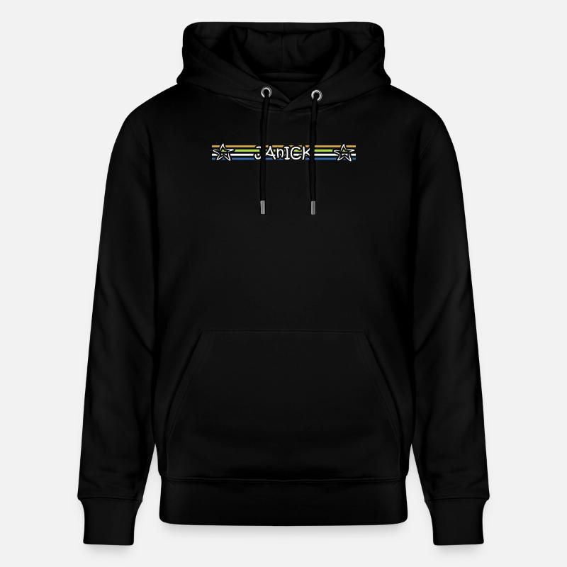 Cadeau pour Janick - Sweat à capuche bio CRUISER Stanley/Stella Unisexe - noir