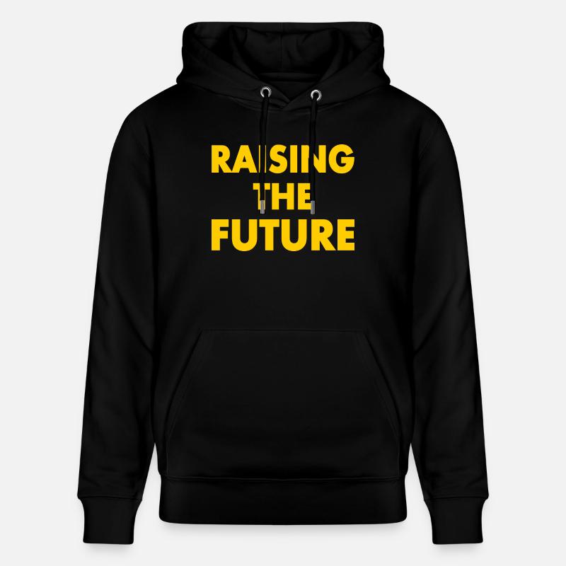 Raising the future - Sweat à capuche bio CRUISER Stanley/Stella Unisexe - noir