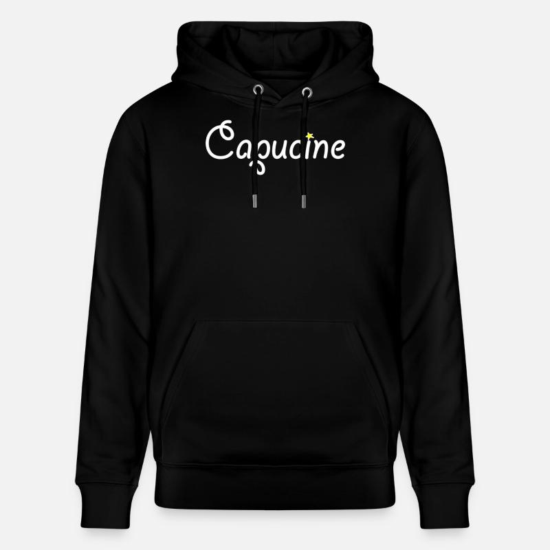 Capucine - Sweat à capuche bio CRUISER Stanley/Stella Unisexe - noir