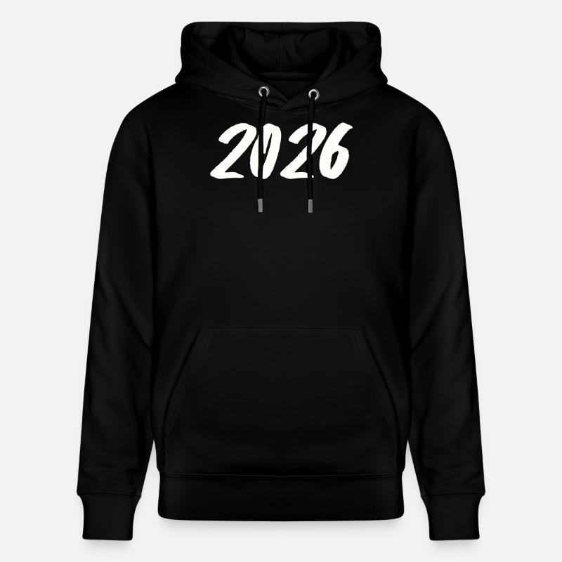 Coup de pinceau année 2026 - Sweat à capuche bio CRUISER Stanley/Stella Unisexe - noir