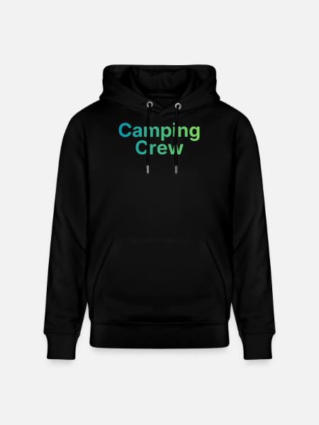Camping Crew - Stanley/Stella Unisex Bio-Hoodie CRUISER - Schwarz