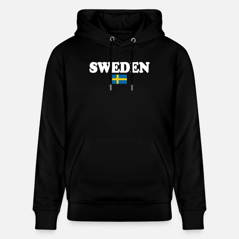 Suède - Sweat à capuche bio CRUISER Stanley/Stella Unisexe - noir