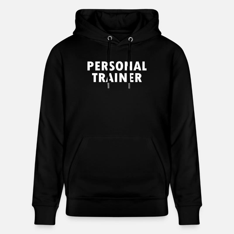 Personal trainer - Stanley/Stella Unisex Bio-Hoodie CRUISER  - Schwarz