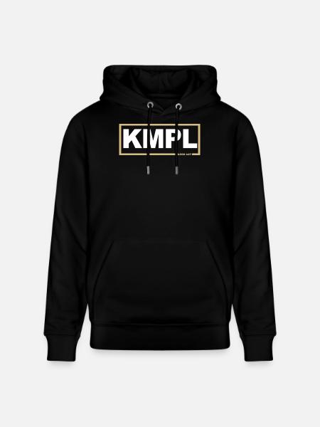 KMPL - Buddy gold - Stanley/Stella CRUISER Unisex Organic Hoodie - black