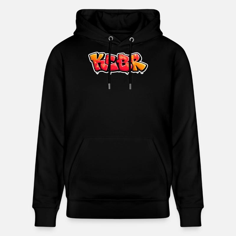 KCBR Graffiti Burst Design - Stanley/Stella Unisex Bio-Hoodie CRUISER  - Schwarz