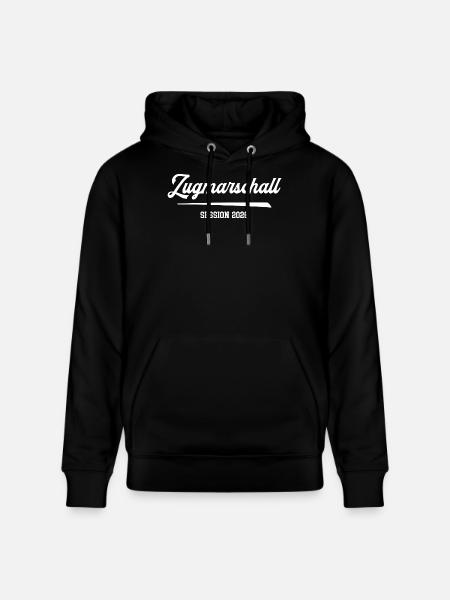 Zugmarschall Karneval 2026 Fasching Karnevalsumzug - Stanley/Stella Unisex Bio-Hoodie CRUISER  - Schwarz