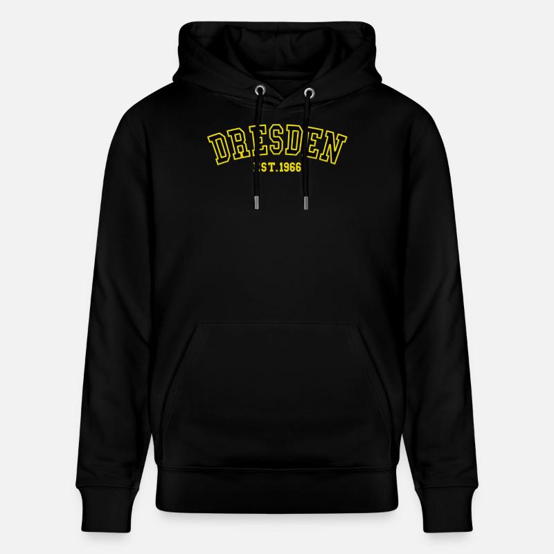Dresde fondée en 1966 - Sweat à capuche bio CRUISER Stanley/Stella Unisexe - noir