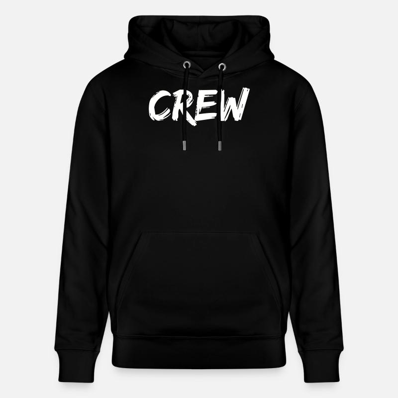 équipage - Sweat à capuche bio CRUISER Stanley/Stella Unisexe - noir