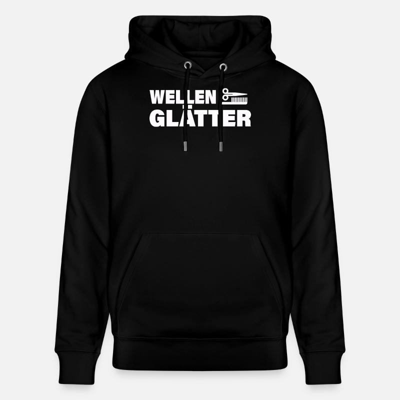 TRUELLES À VAGUES - Sweat à capuche bio CRUISER Stanley/Stella Unisexe - noir