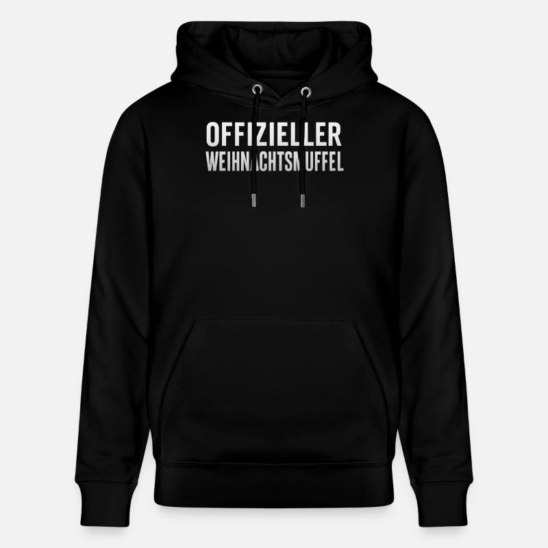 Offizieller Weihnachtsmuffel - Stanley/Stella Unisex Bio-Hoodie CRUISER  - Schwarz