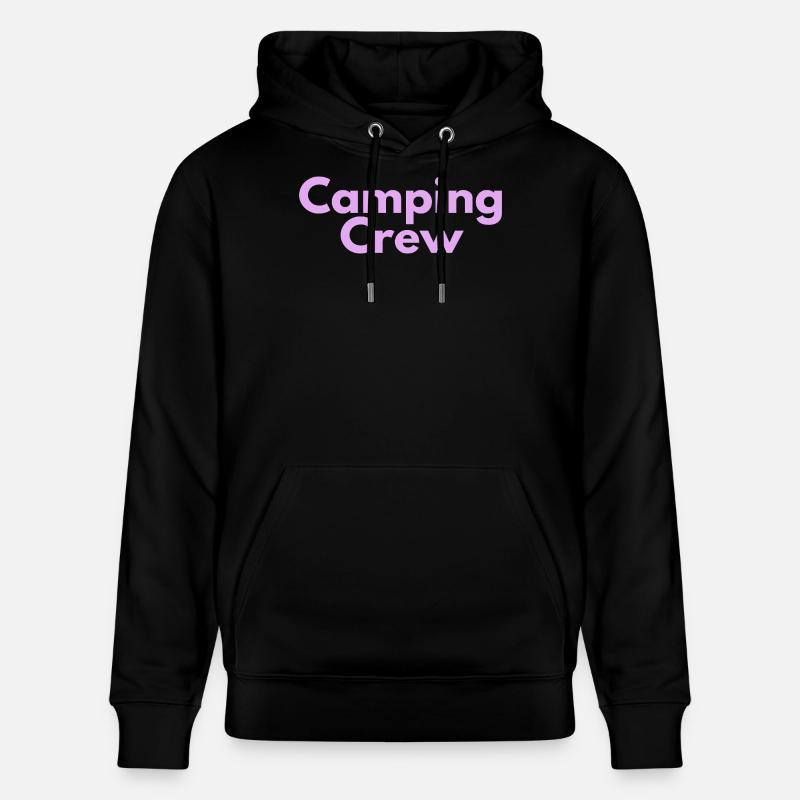Équipe de camping - Sweat à capuche bio CRUISER Stanley/Stella Unisexe - noir