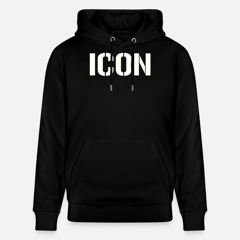 Icon - Stanley/Stella Unisex Bio-Hoodie CRUISER  - Schwarz