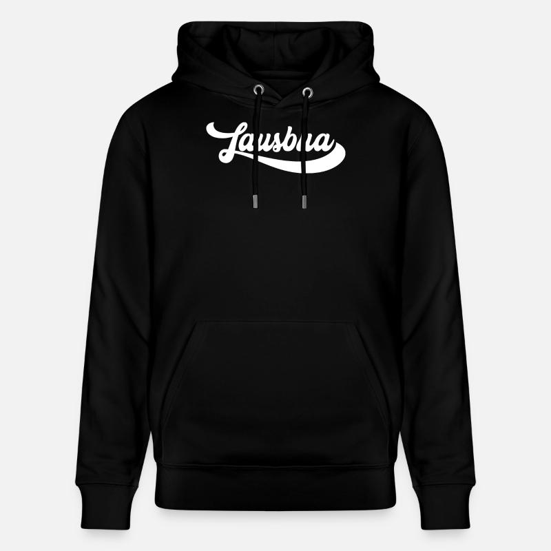Lawsbua Script Emblem - Stanley/Stella Unisex Bio-Hoodie CRUISER  - Schwarz