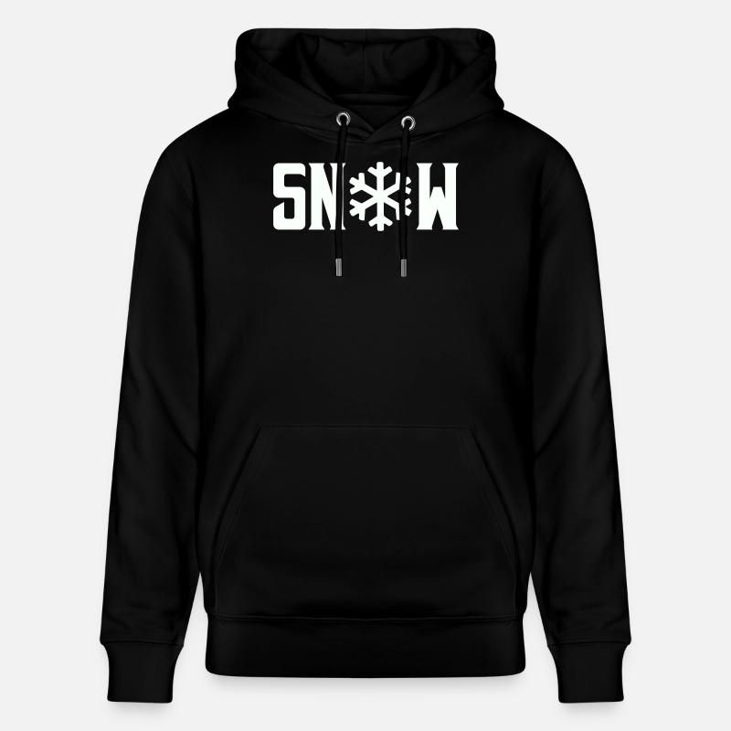 Neige - Sweat à capuche bio CRUISER Stanley/Stella Unisexe - noir