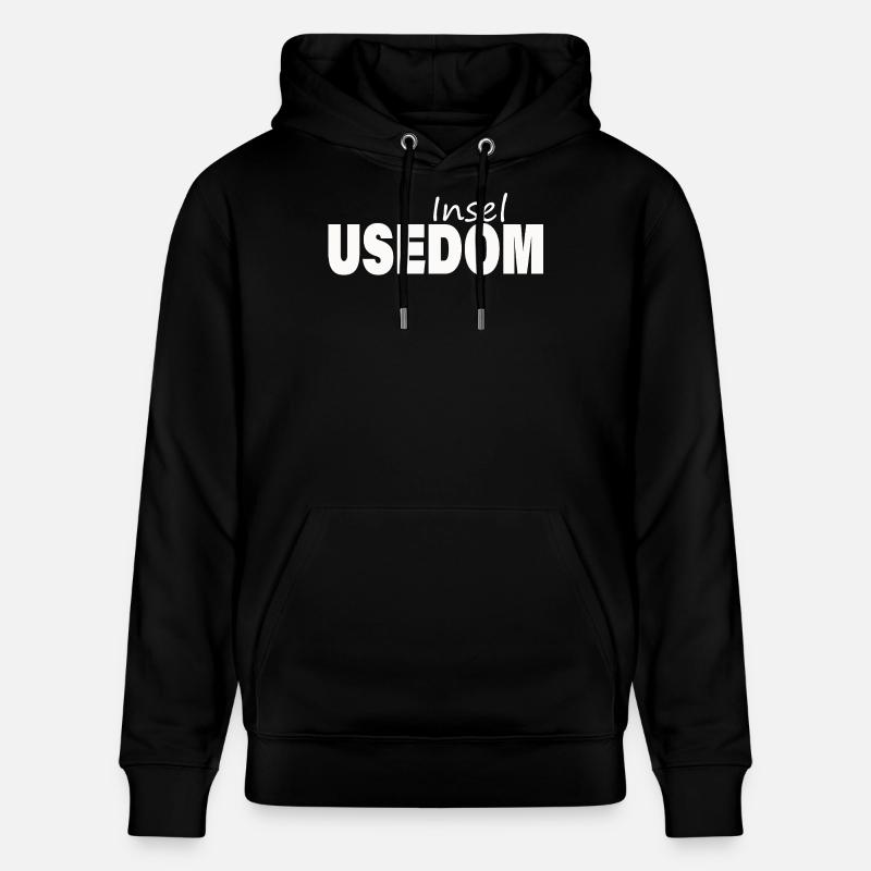 USEDOM - Stanley/Stella Unisex Bio-Hoodie CRUISER  - Schwarz