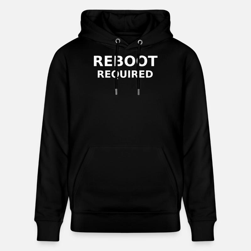 REDÉMARRAGE NÉCESSAIRE - Sweat à capuche bio CRUISER Stanley/Stella Unisexe - noir