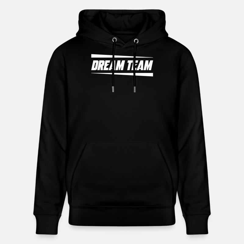 Équipe de rêve Mannschaft - Sweat à capuche bio CRUISER Stanley/Stella Unisexe - noir