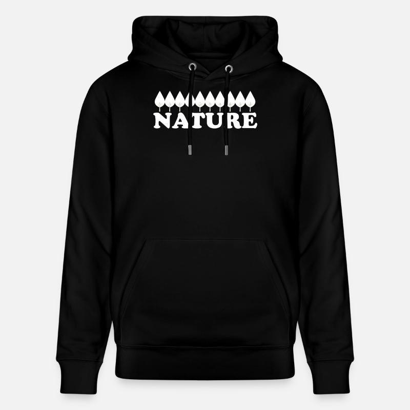 Nature - Sweat à capuche bio CRUISER Stanley/Stella Unisexe - noir