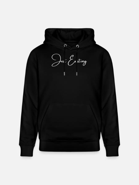 Just Existing | Greysoul Thoughts - Stanley/Stella Unisex Bio-Hoodie CRUISER - Schwarz