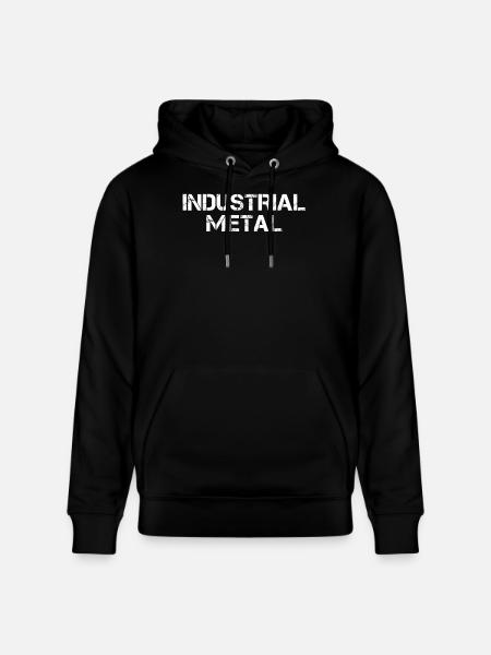Industriemetall - Stanley/Stella Unisex Bio-Hoodie CRUISER - Schwarz