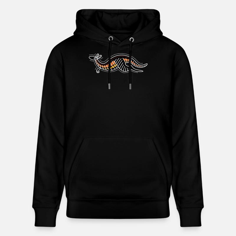 kangaroo - Stanley/Stella Unisex Bio-Hoodie CRUISER  - Schwarz