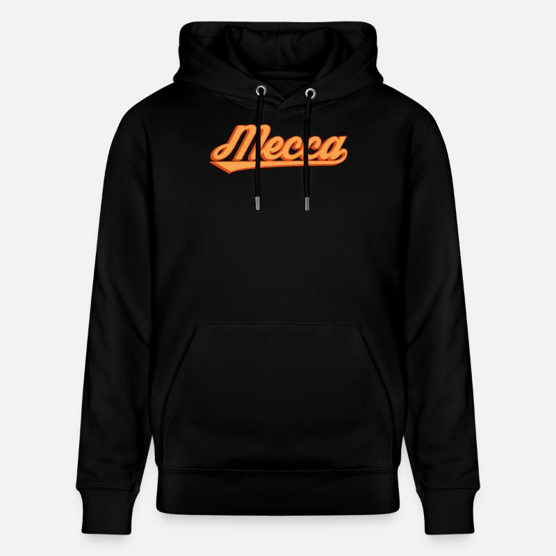 Lettrage rétro de La Mecque - Sweat à capuche bio CRUISER Stanley/Stella Unisexe - noir