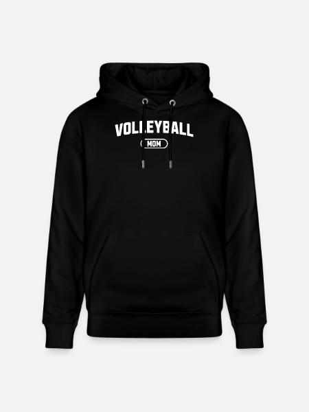 Maman volley-ball - Sweat à capuche bio CRUISER Stanley/Stella Unisexe - noir