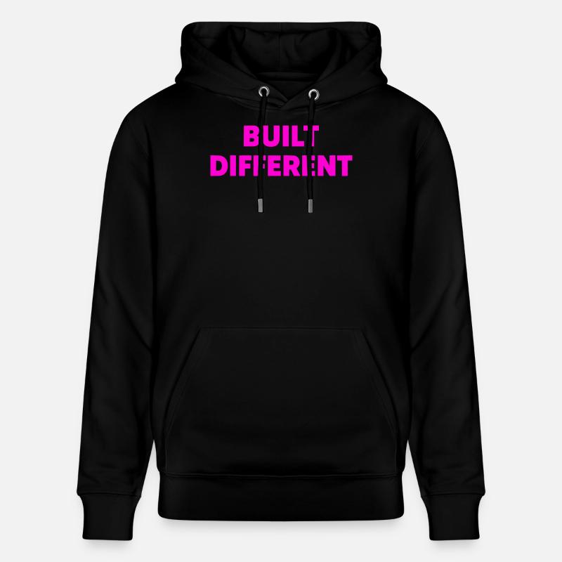 Anders Gebaut Typografie - Stanley/Stella Unisex Bio-Hoodie CRUISER  - Schwarz